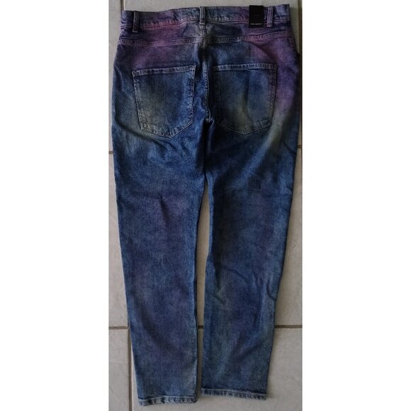 DANIELE ALESSANDRINI Men's Denim Jeans Pants Colorful Size 33 Straight Leg - Picture 6 of 10